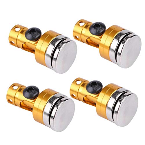 Body Shell Mount Column, Magnetic Post Mount, Body RC Car Magnetic Shell Post 4Pcs Model Car Body Post Mount for SCX10 4WD 1:10(Yellow)