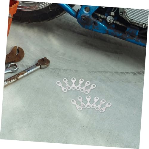Kit de reemplazo de fusibles planos metálicos para automóvil Kichvoe, 30 piezas, tono plateado, aleación de zinc, diseño compacto e instalación fácil para modelos de auto y vehículo miniatura 4