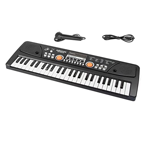 Clavier de piano pour enfants Electric 49 touches avec microphone Gift Instrument de musique de jouet éducatif pour… - Les Beatles, Paul McCartney, John Lennon, RIngo Starr, George Harrison Clavier de piano pour enfants Electric 49 touches avec microphone Gift Instrument de musique de jouet éducatif pour… – Image 8