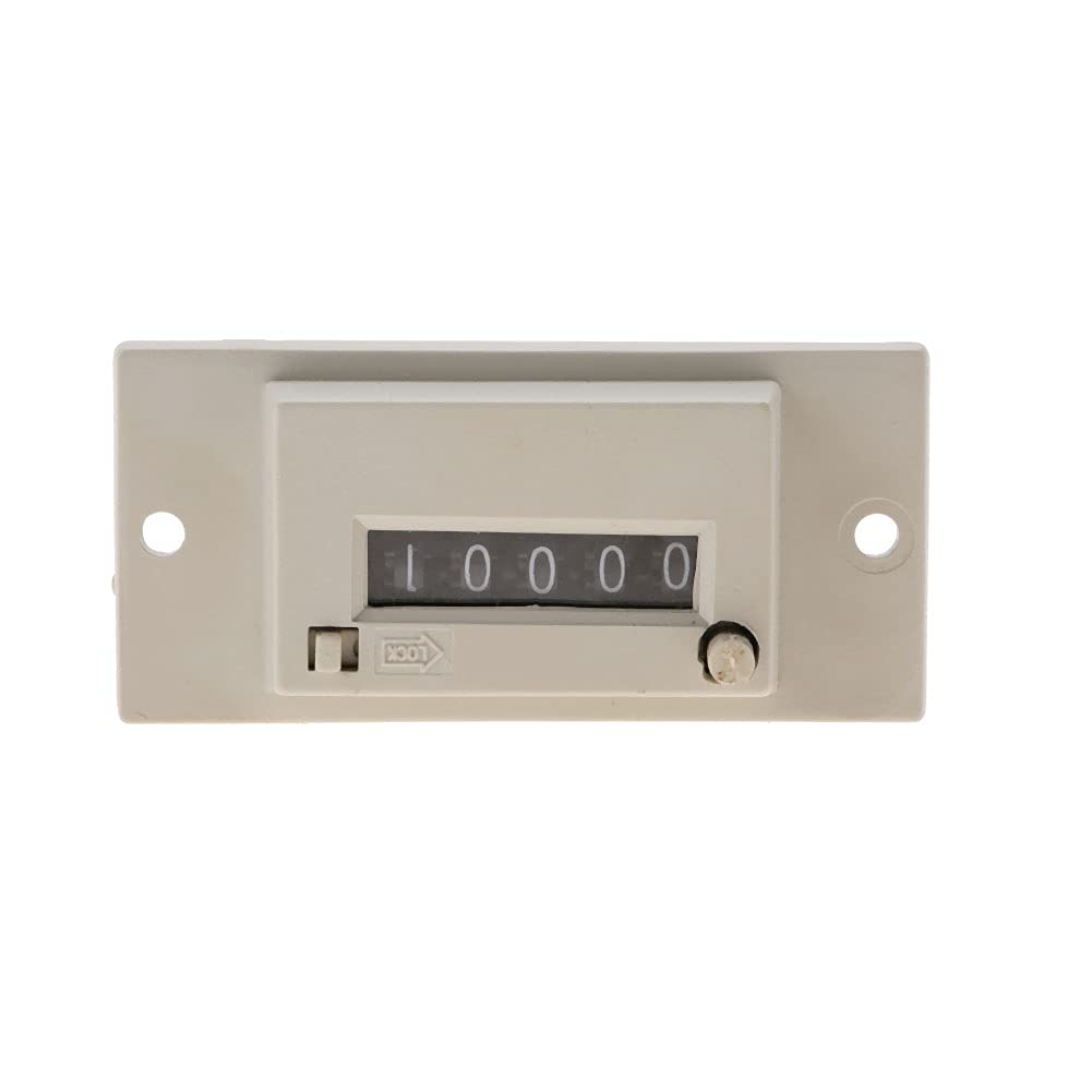 CSK5 YKW Electromagnetic, Electromagnetic Counter, 5 Digit Counter 5 Digit Pulse Counter Electromagnetic Counter Counter Electric Pulse Signaling Counter 5 Digit 0~9999 Count