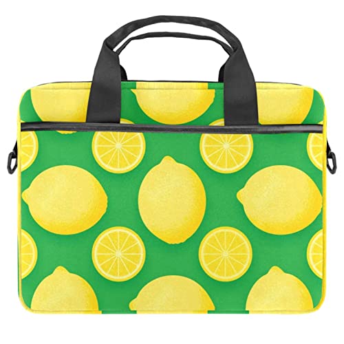 Sac ordinateur portable 13-14.5 pouces lavande au motif citron imprimé