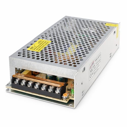 ⚡[BASSA TENSIONE] Trasformatore di alta qualità con tensione di ingresso di 110/220 volt corrente alternata e una tensione di uscita di 24 volt A corrente continua, ideale per installazioni a bassa tensione