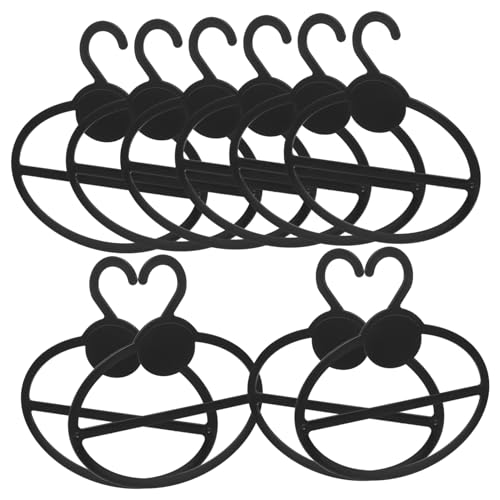 ABOOFAN Multi-Purpose Scarf Organizer 360° Rotating Clothes Hanger High-Capacity Scarf Hanger for Closet 10 Pack