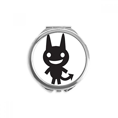 Miroir de maquillage Halloween de poche idée cadeau originale 2,6 pouces