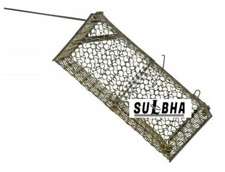 Sulbha Rat/Mouse/Chuhaa Trap Iron Live Trap/Rodent Control/Cage for Catching Rat No Poison Pest Control Use for Indoor and Outdoor and Heavy Duty Mouse Cage Live Trap Small Pack of 1 (B0CCYZWKQB) Amazon Price History, Amazon Price Tracker