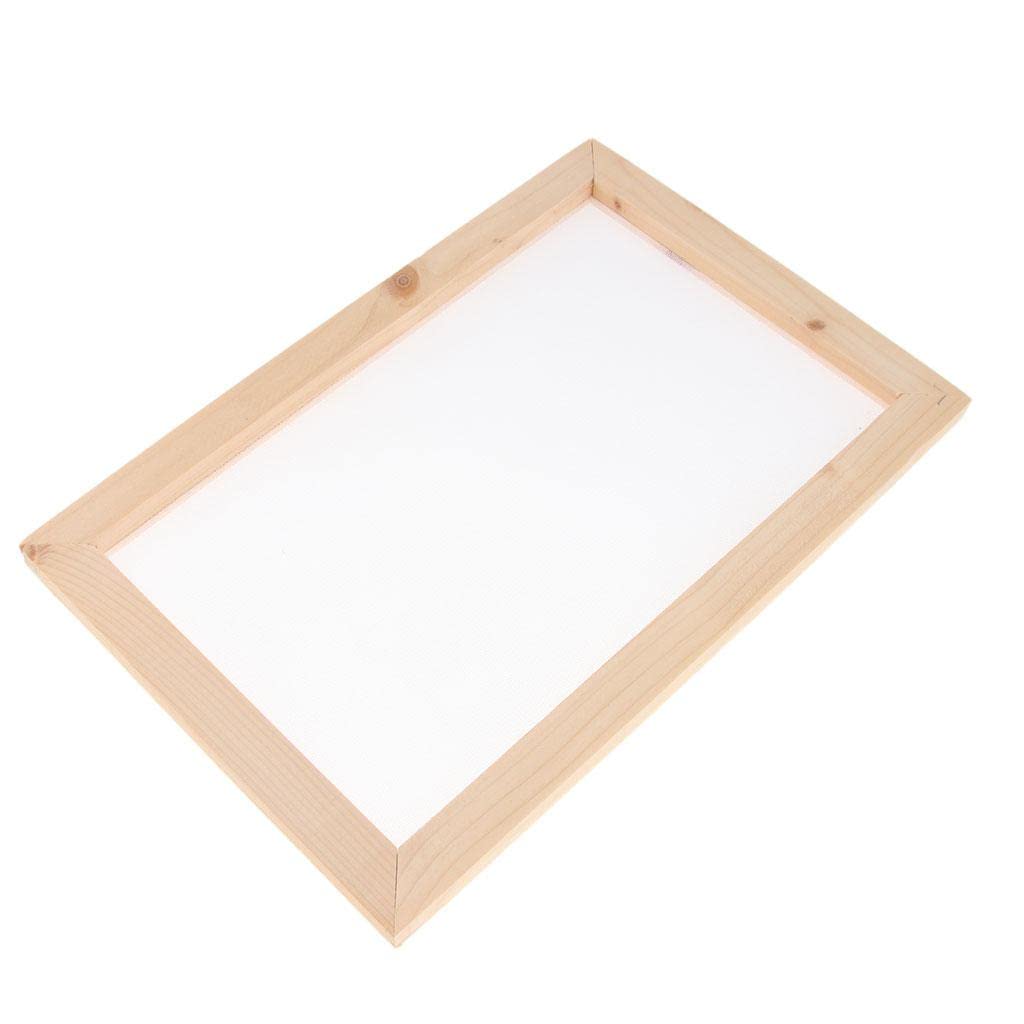 Wooden Paper Making Mould Frame Screen for DIY Paper Handcraft 20x30cm-Crafts - Scrapbooking & Paper Crafts - Paper Crafts - Other Paper Crafts-image-39
