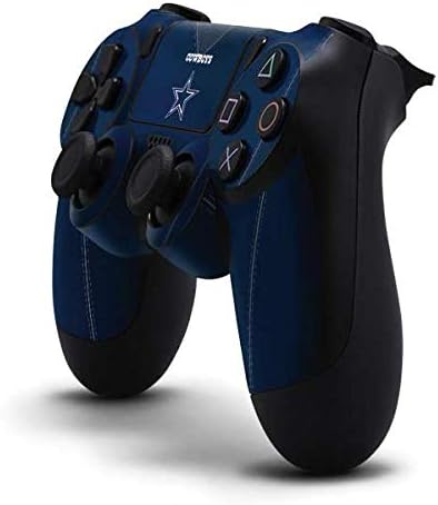 Vista 11 de Skinit Calcomanía para juegos compatible con el controlador de PS4, diseño de logotipo retro de los Dallas Cowboys de la NFL con licencia