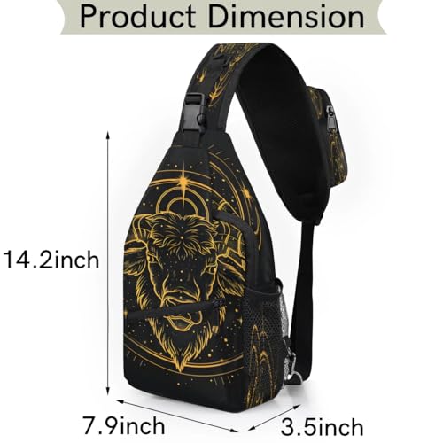 Bolso tipo sling unisex para senderismo y viajes miniatura 2