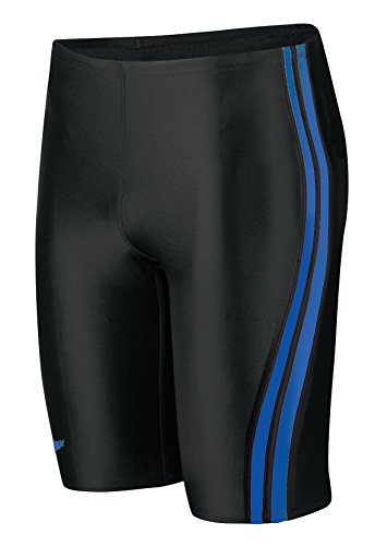 Speedo 705647H Kids Quantum Spliced Jammer, Black/Blue - 24