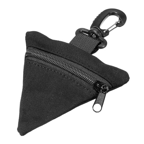 Coin Purse - Triangle Wrist Bag with Hanging Buckle for Small Change Coins Apply to Climbing Outdoor