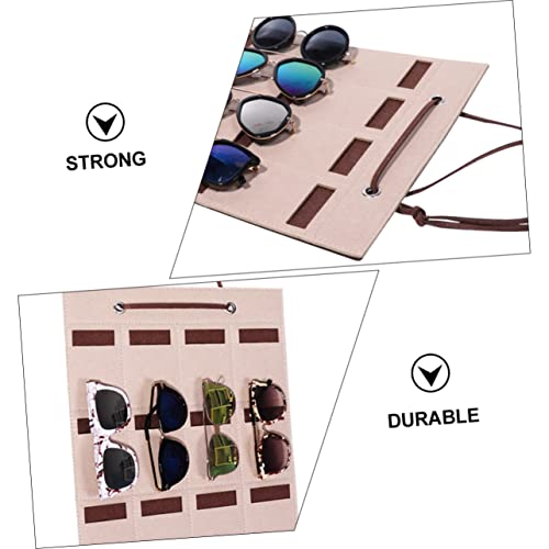 Totority Saco De Armazenamento Doméstico Bolso De Óculos Organizador De Exibição De Óculos Suporte D