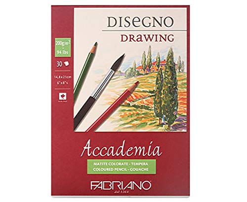Fabriano Accademia Ac04 Drawing 200G 30Sheets For Oil Pastel (A5) #TOP19