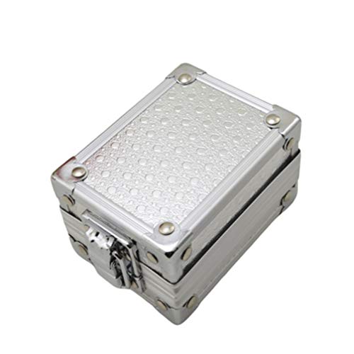 ULTECHNOVO Caixa de RelÃ³gio Caixa de AlumÃ­nio para RelÃ³gio Com Fechadura Porta-RelÃ³gio Caixa par