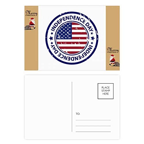 Cartes postales drapeau USA coffret souvenir à offrir pour célébrer la culture américaine