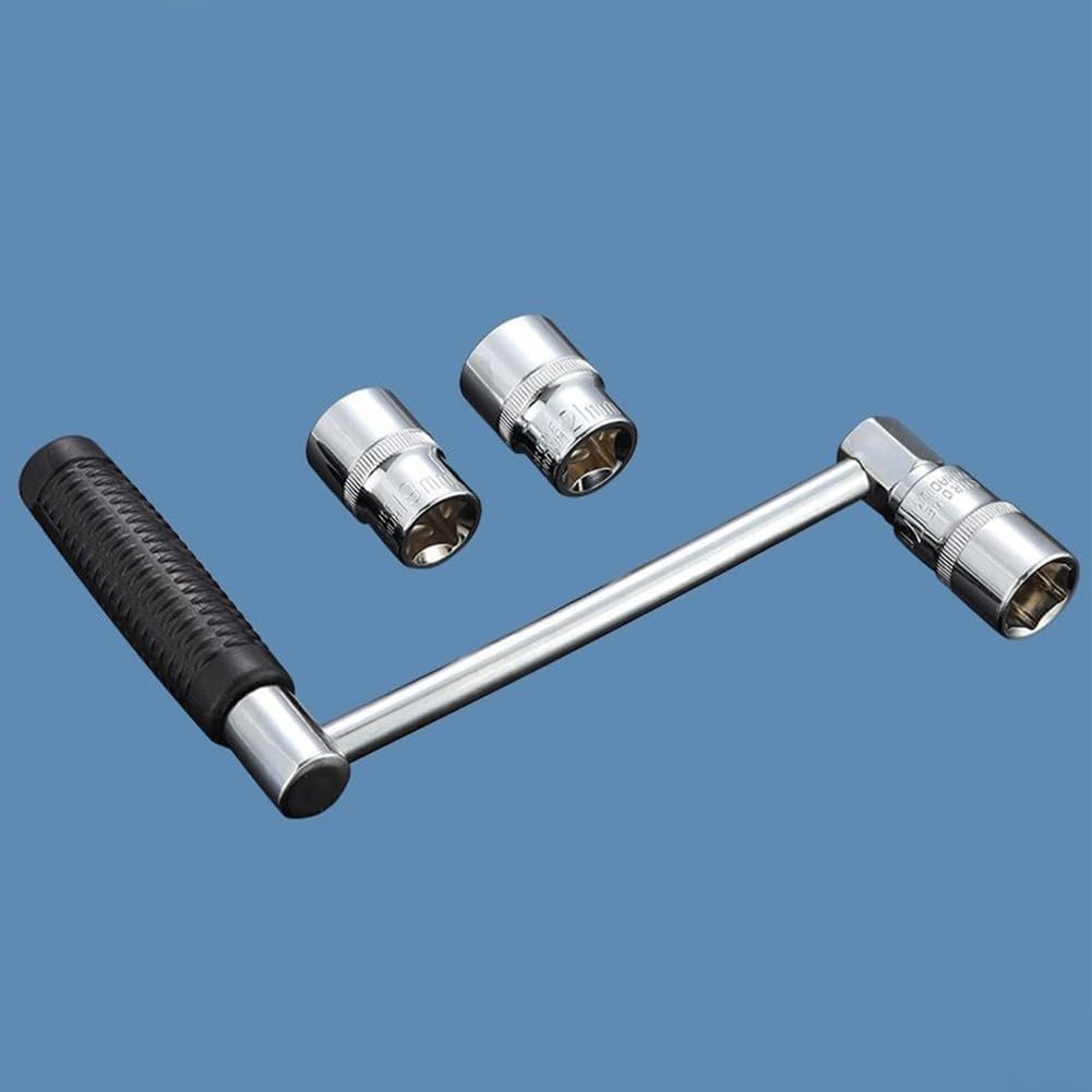 Llave multiplicadora de par de 12 pulgadas con juego de enchufes y caja de almacenamiento, diseñada para aumentar la salida de par para tuercas de llanta automotrices y pernos de camión