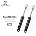 X AUTOHAUX 2 Pcs 4 Inch 10Ibs/45N Black Lift Supports Struts Shocks Gas Spring Universal for RV Car Truck Boat Window Cabinet Door Cover Lids