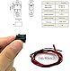 RUNCCI-YUN 8 Set 140 Micro DC Motor 1.5V-6V 15000-16000RPM+4 Stück AA Batteriehalter+16 Stück Krokodilklemmen+22AWG Kabel (2 * 1m),8 Stück Mini Boat Schalter Druckknopf Wippe für DIY Spielzeug