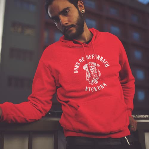 World of Football Kapuzenpulli Sons of Offenbach Kickers rot - XXL