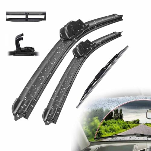 Kit brosses pare-brise anti-pluie Volvo XC70 2003 balais essuie-glace auto