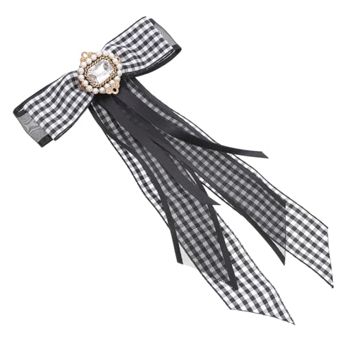 Holibanna 1pc Ladies Jeweled Bow Tie for Women Imitated Design Elegant Accessory for Parties Weddings and Special Occasions Versatile Blouse Bow Tie for All Outfits