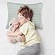Utopia Bedding Kopfkissen Kleinkind 40 x 60 cm, 2er Set Kinderkopfkissen, Atmungsaktiv Polybaumwolle Gewebe, Kinderkissen zum Schlafen, Kissen für Kleinkinder, Für Kinder ab 2 Jahren (Hellgrau)