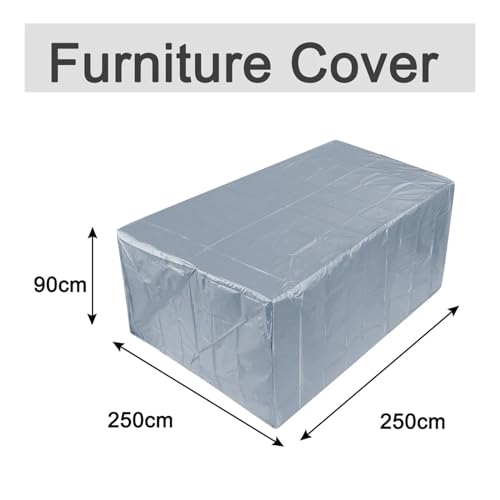 Couverture meubles de jardin extérieur imperméable bâche anti-poussière - 5