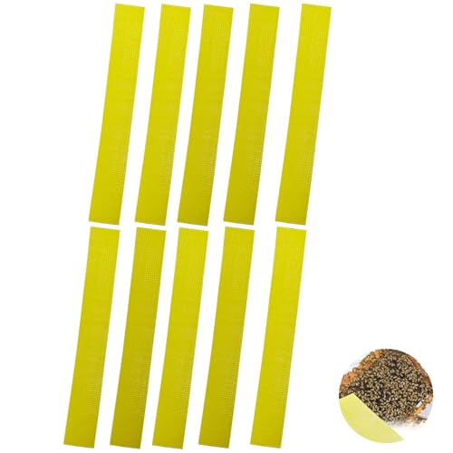 LifgWas Schwefelschnitten nicht tropfend 10 Stück zur Desinfiezierung und Schädlingsbekämpfung zum Ausschwefeln von Holzfässern, Einmachgläsern, Flaschen etc. mit Befestigungsloch, Schwefelstreifen