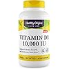 Healthy Origins Vitamin D3 10,000 IU (Non-GMO, High Potency, Bone Support, Immune Support, Gluten Free), 360 Softgels