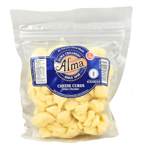Alma Cheese Curds - White Cheddar (Pack of 4)