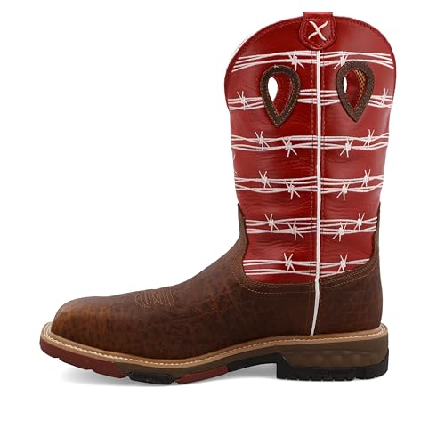 Twisted X Men's 12" Waterproof Nano Toe Western Work Boot2