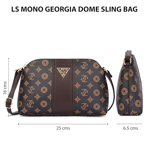 Image of Lavie Signature Women's Mono Georgia Crossbody Sling Bag | Ladies Purse Handbag | Gift For Women