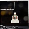 Rainbow Charm Car Rear View Mirror Hanger Essential Oil Diffuser for Cars Baby Nursery Bedroom Home Decor Decorative Hanging Air Freshener #2