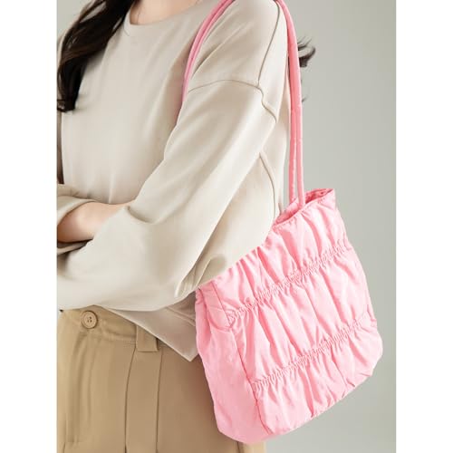 Large Capacity Underarm Bag For Women Pleated Shoulder Bag Stylish Armpit Commuting Shopping Women Shoulder Large Capacity Ar3