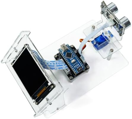 JIAPIKA Coding Practice Electronics Set Using Detection, Open-Code Learning Platform, Acrylic Stand Construction, Interactive Maker Demonstration