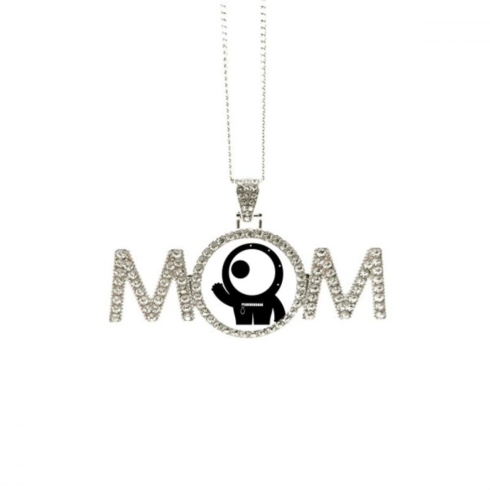 Collier pendentif monstre cyclope extraterrestre original - 4