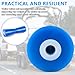 BALAVA Boat Trailer Roller 12inch,Keel Rollers for Boat Trailer,Heavy Duty Rubber Bow Roller Boat Trailer Accessories Replacement Boat Trailer Parts Fits 5/8