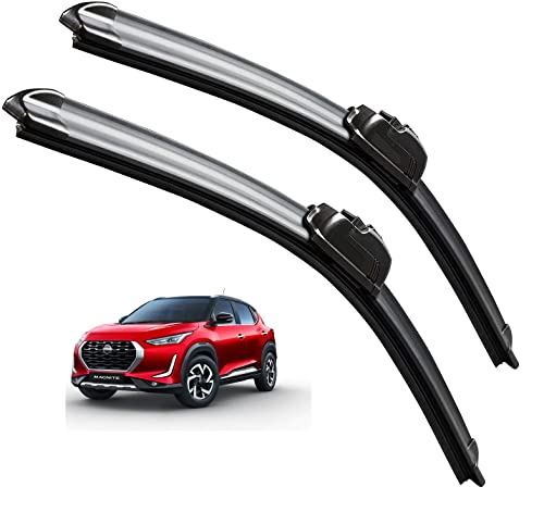 Image of Euro Care Windshield Car Wiper Blades Compatibility with Magnite - Set of 2Pc (D-20,P-16)