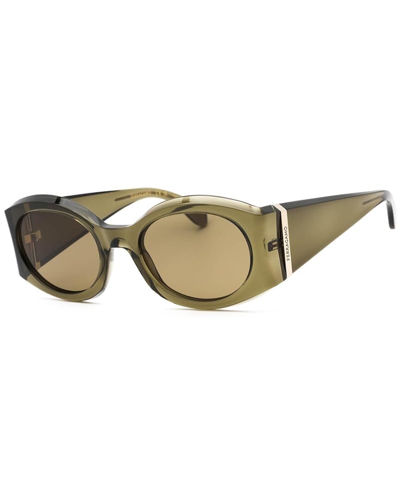 FERRAGAMO Sunglasses SF 2008 S 320 Transparent Khaki at