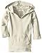 L'ovedbaby Unisex-Baby Newborn Organic Hoodie, Stone, 6/9 Months