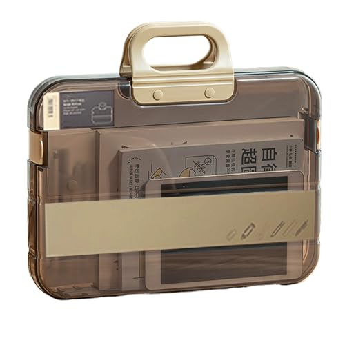 Carpeta A4 transparente e impermeable para tus viajes y reuniones