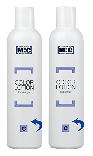 Meister Coiffeur Color Lotion C anthrazit 2 x 250 ml Farbfestiger von M:C