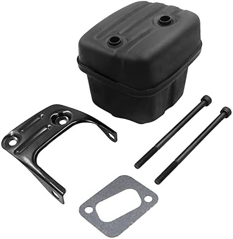 Silencieux D'échappement Avec Joint Pour Tronçonneuses Husqvarna 340, 345, 346, 350, 351, 353 - Fixation 2 Vis
