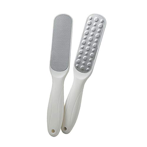 Best Foot Care Pedicure Metal Surface Tool to Remove Hard Skin for Extra Smooth and Beauty Foot, 304 Stainless Steel File (Striped)