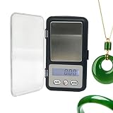 Escala de cocina de joyería | Mini Mini Minige Balances Balances Digure | Escamas portátiles de gramos de precisión digital de 0.01 g para el peso de BI