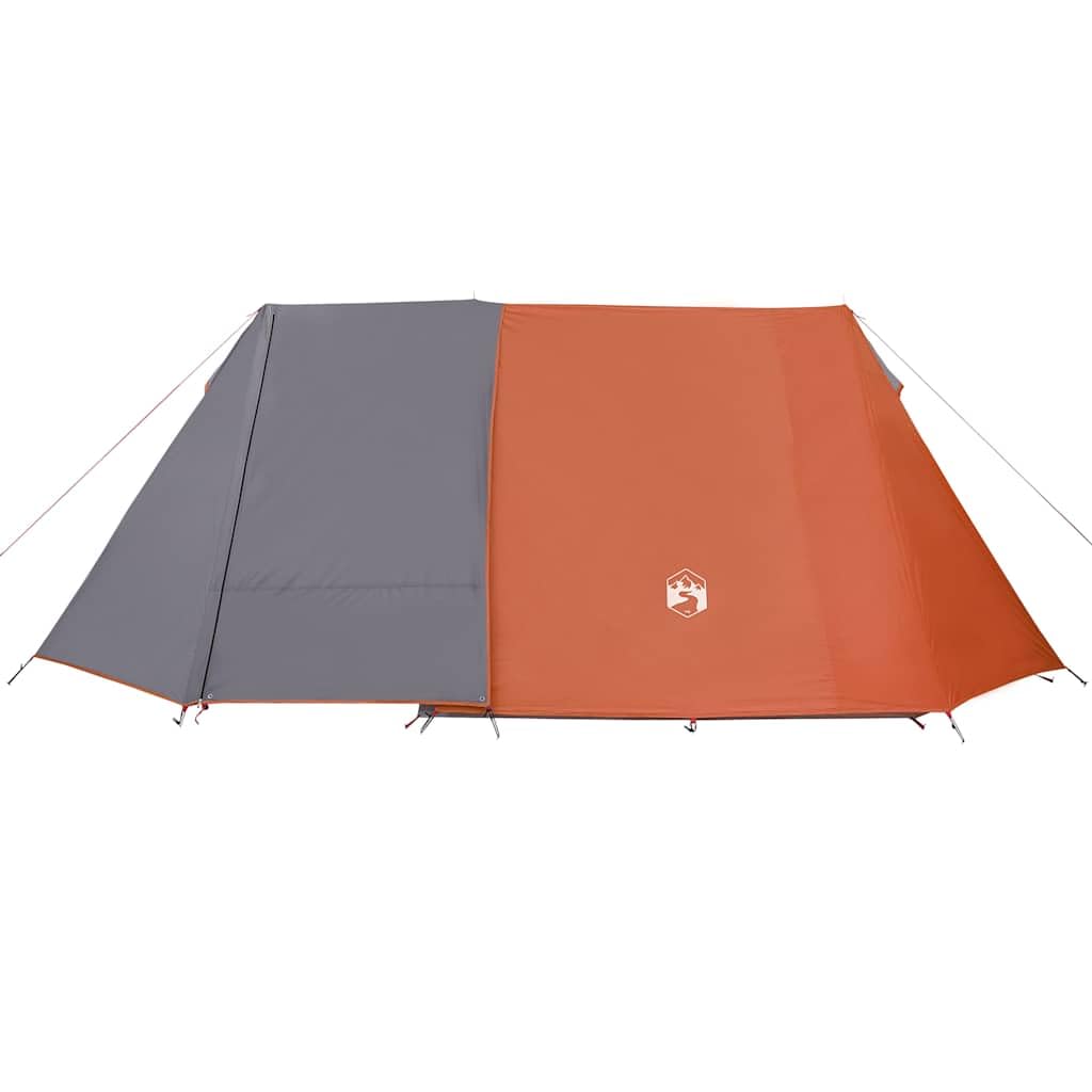 Genérico Tienda de campaña para 3 Personas Impermeable Gris y Naranja,Deportes,Actividades al Aire Libre,Camping y Senderismo,Tiendas de campaña-94367