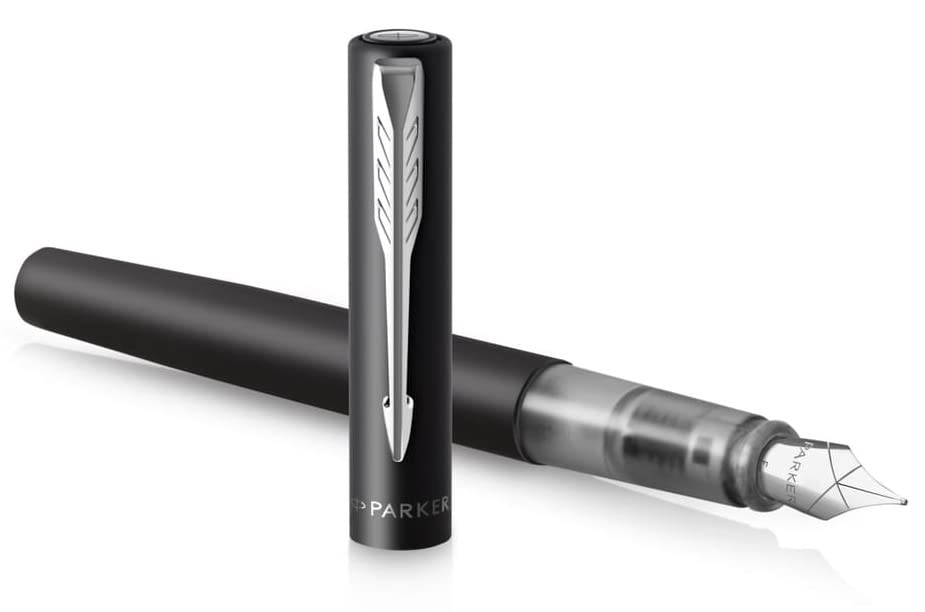 Amazon | Parker パーカー Vector XL 万年筆 マット ブラック M (中字