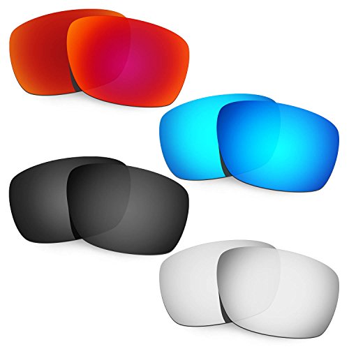 Lentille Oakley Tinfoil Carbon pour remplacer des verres de soleil rayés bleu noir