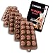 Small Silicone Molds for Fat Bombs - Jello Molds Silicone - 2 eBooks 12 Recipes- Ideal for Chocolate Candy Making, Molding Chocolate, Fat Bomb, Caramel - Includes different shape Truffle Mold silicone