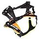 Julius-K9, 19MTR-for-M-AMZ, Mantrailing & Outdoor Hundegeschirr, Größe: M, UV orange mit neon Rand