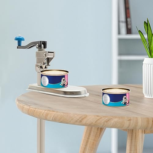 Abrelatas manual de alta resistencia, abridor de latas de acero inoxidable de 23.6 pulgadas para la cocina del hogar, uso comercial, esencial para catering